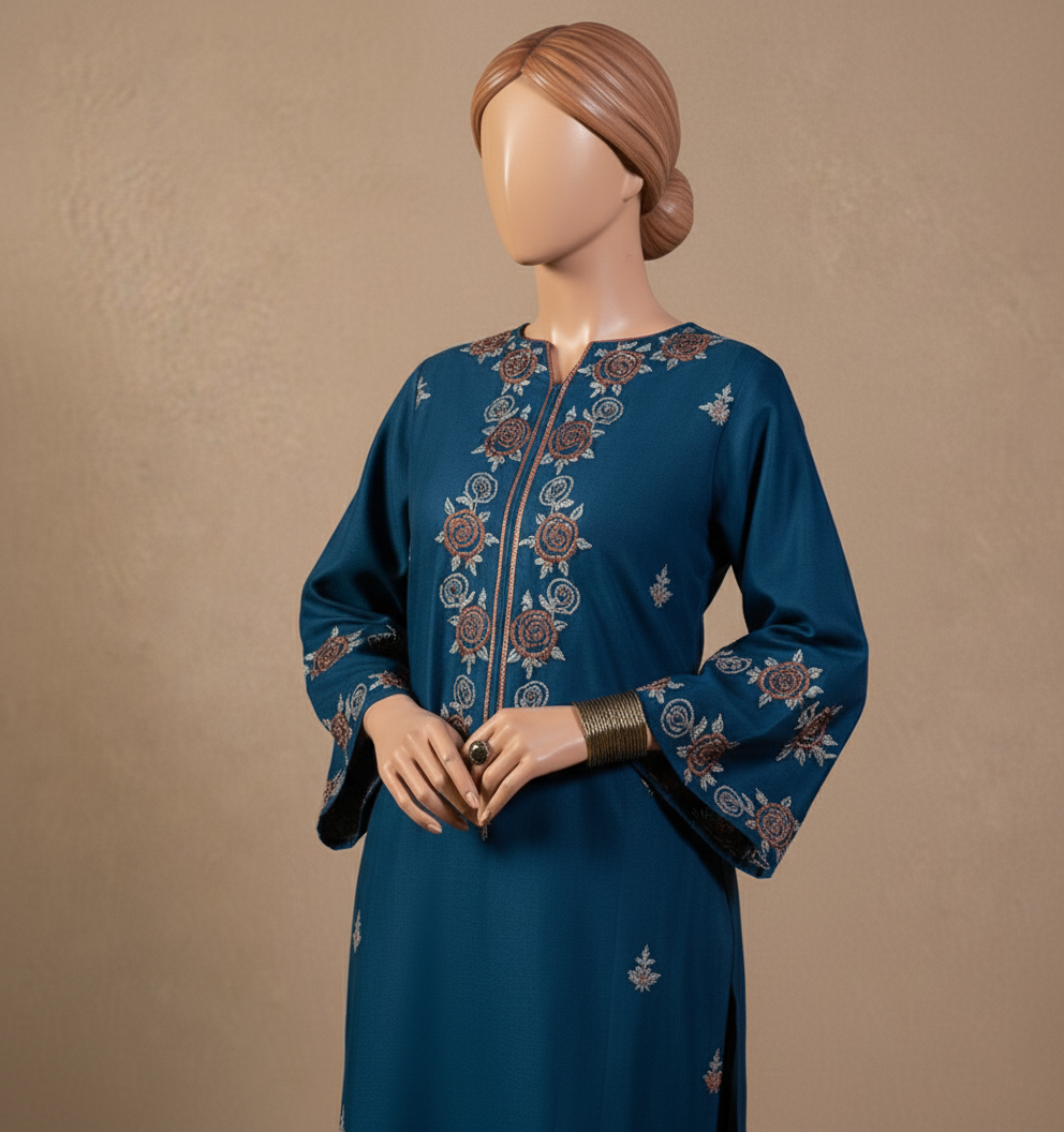 Grace S1144-Embroidered 2pc Lawn Dress.