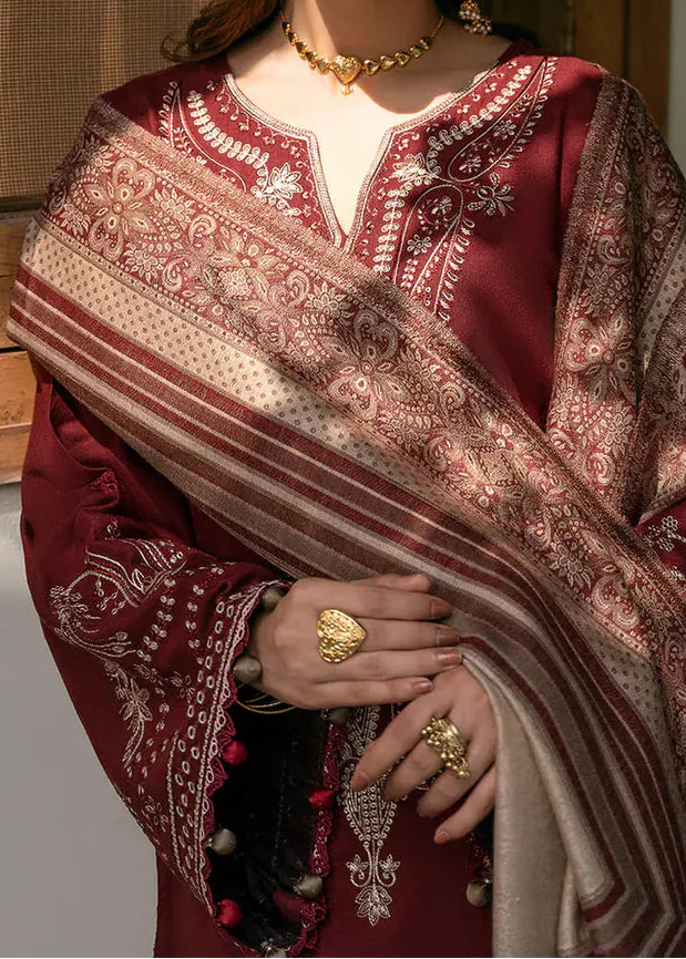 Grace S1309-Embroidered 3pc Lawn Dress With Printed Lawn Dupatta.