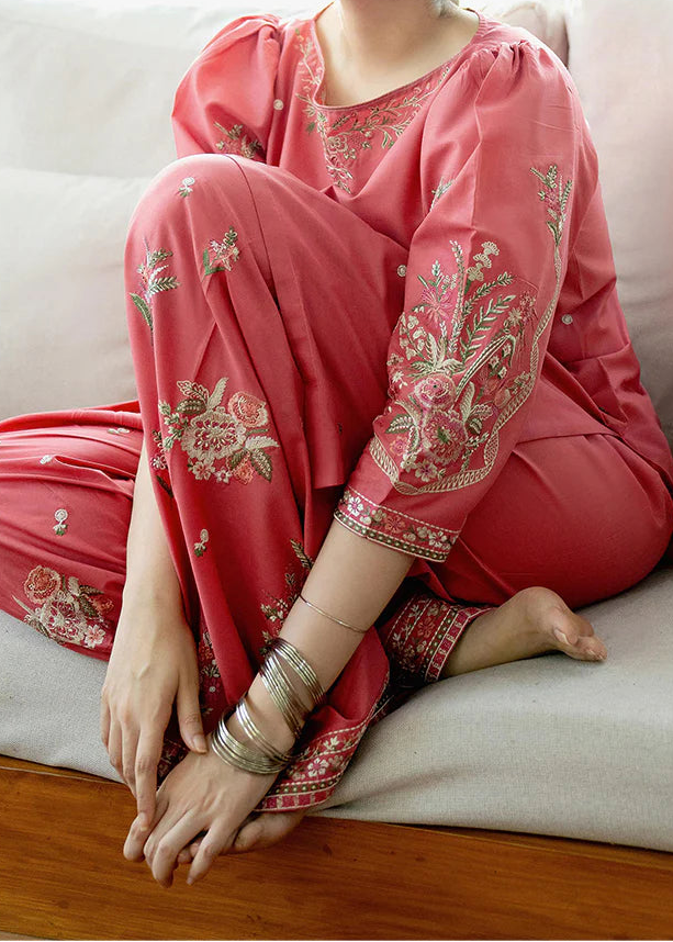 Grace S1308-Embroidered 2pc Lawn Dress.