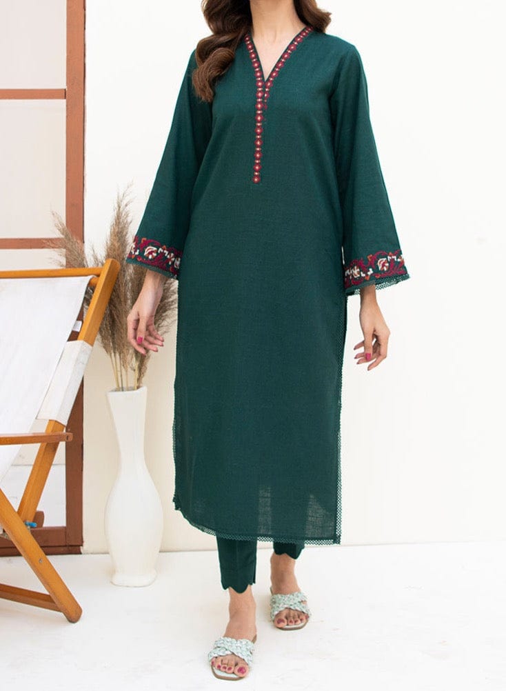 Grace S252-Embroided 2pc lawn dress