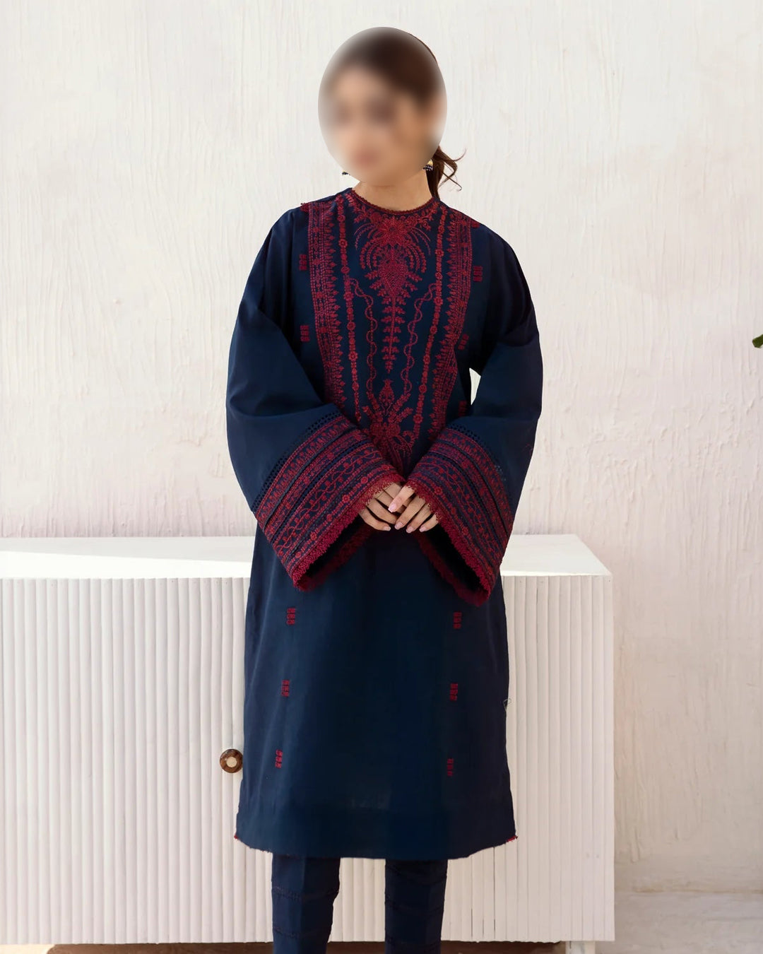 Grace S250-Embroided 2pc lawn dress