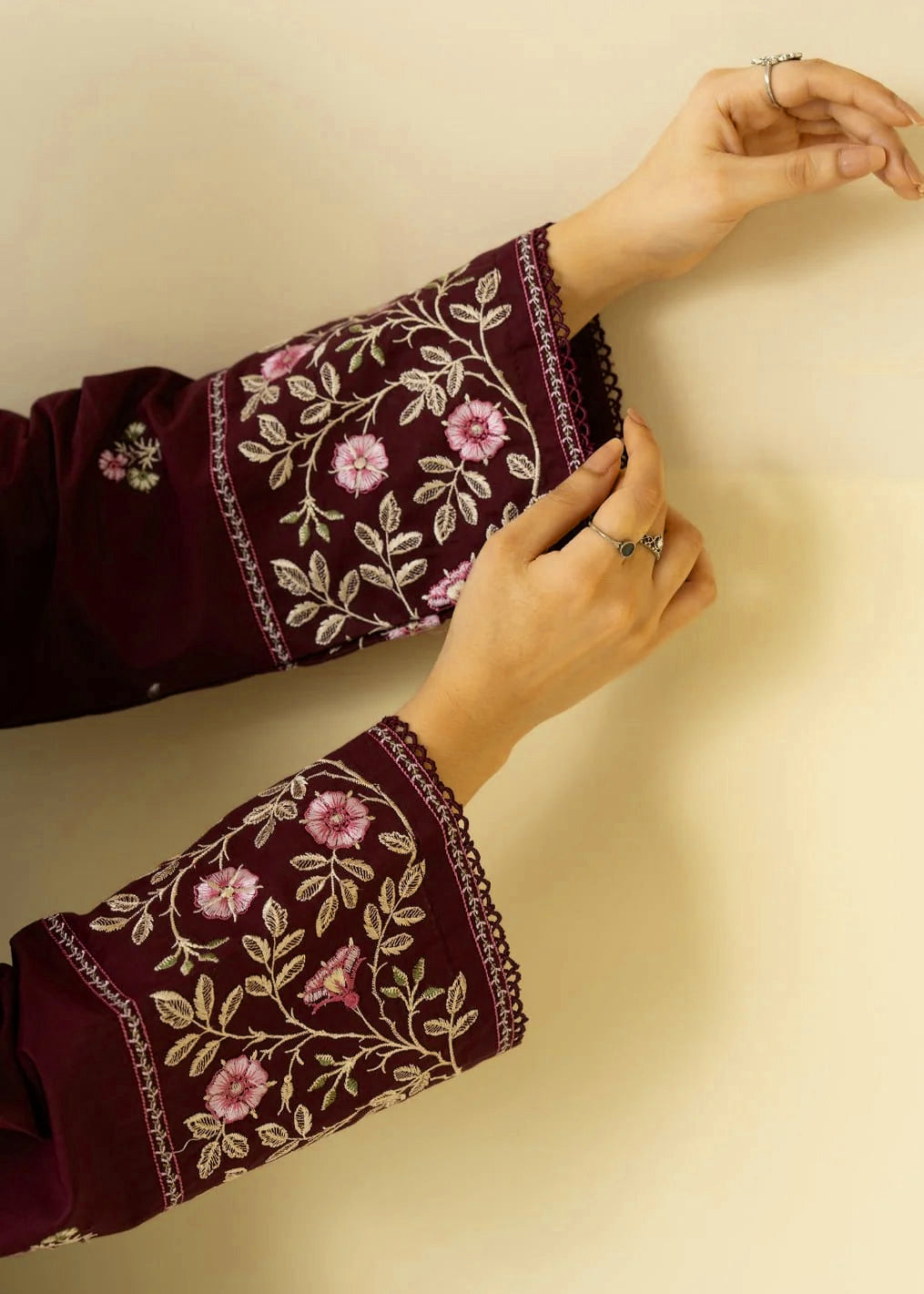 Grace W831-Embroidered 2pc Marina Dress