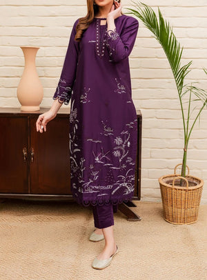 Grace S498-Embroidered 2pc lawn dress