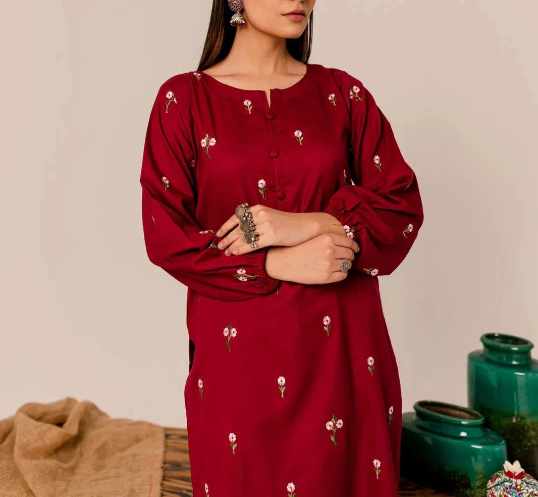 Grace S779-Embroidered 2pc lawn dress.