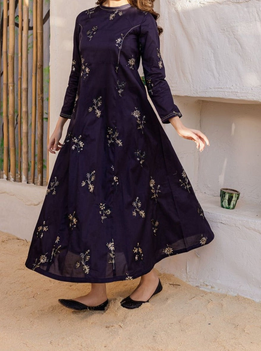 Grace S459-Embroidered 2pc lawn dress