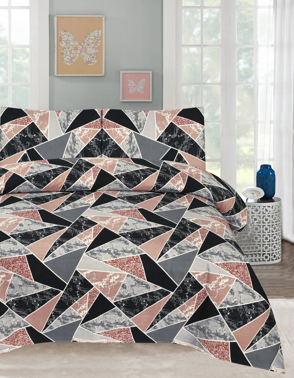 Grace D943 - Crystal Bed Sheet Set (Premium)