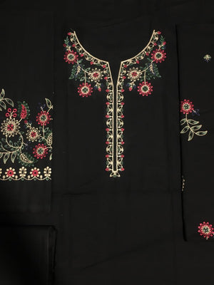 Grace W370-Embroidered 2pc khaddar dress