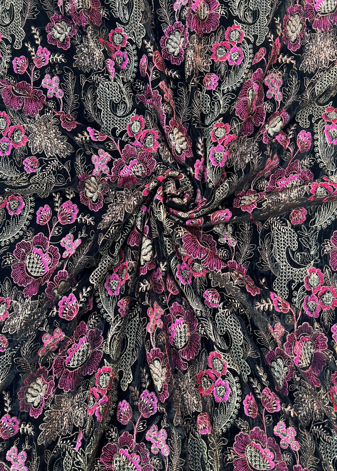Sarinnah Premium 04- Embroided Fine quality Velvet shawl.