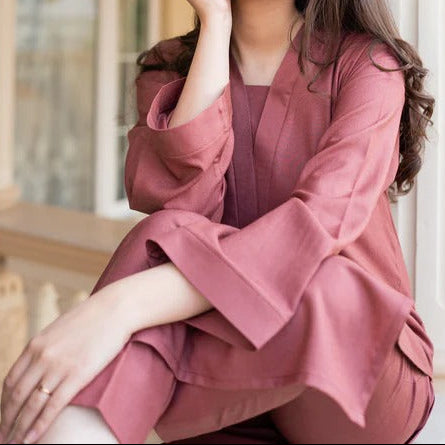 C-S 022- STITCHED 2PC DHANAK CO-ORD SET.