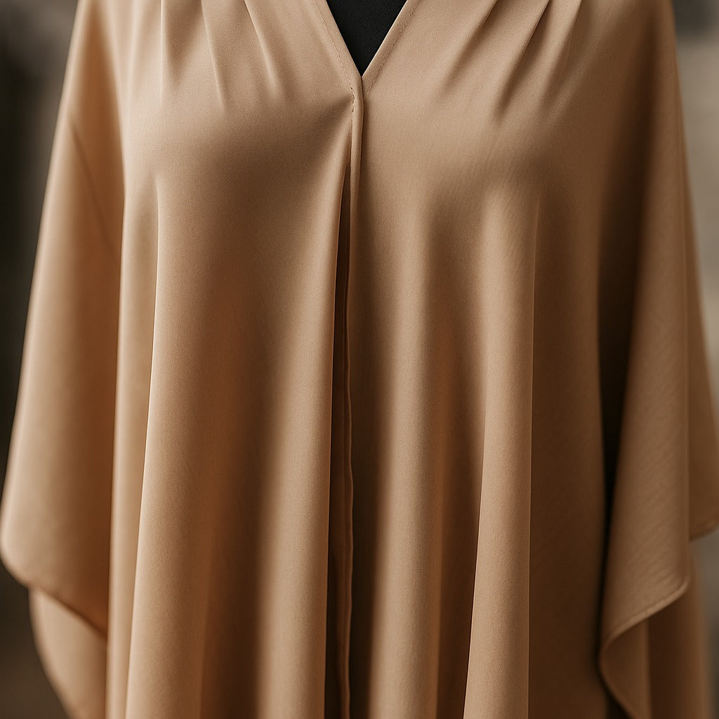 CPSH-003 Korean Chiffon Cape Shawl.