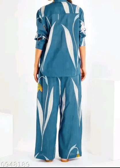 Grace W968- Digital Printed 2pc Karandi Dress.