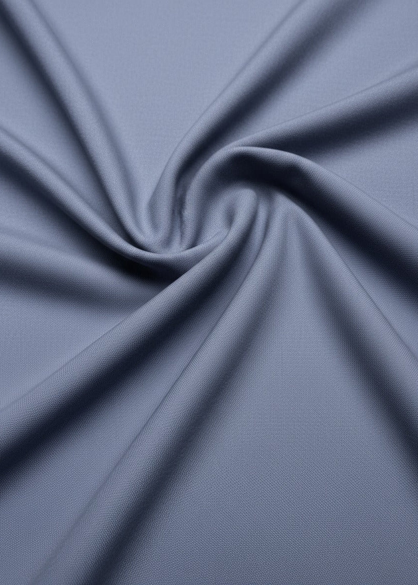 Slate Blue - Men’s Premium Cotton Unstitched Suit.