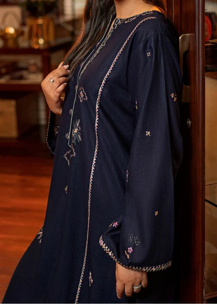 Grace Z-(S1313)- Stitched Embroidered 2pc Lawn Dress.