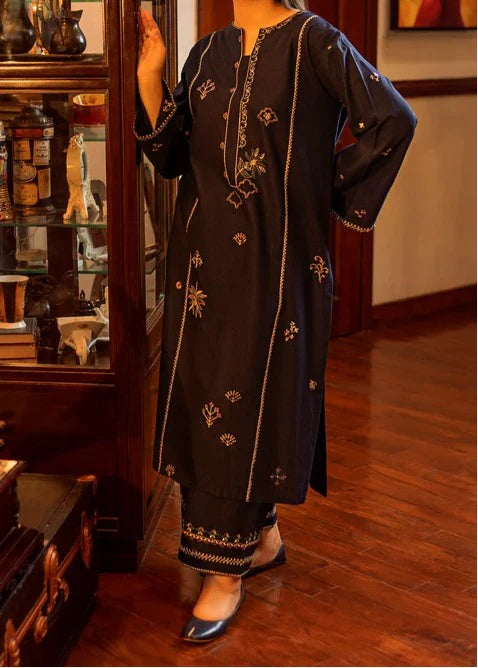 Grace Z-(S1313)- Stitched Embroidered 2pc Lawn Dress.