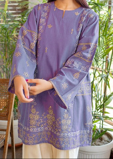 Grace S1339-Embroidered 2pc CHIKANKARI  Lawn Dress.