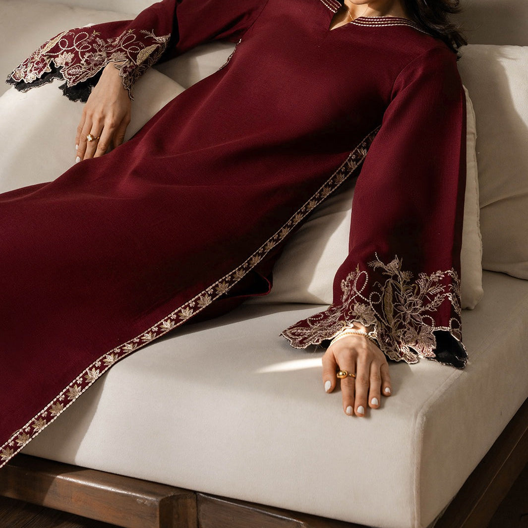 Grace S1357-Embroidered 2pc Lawn Dress.