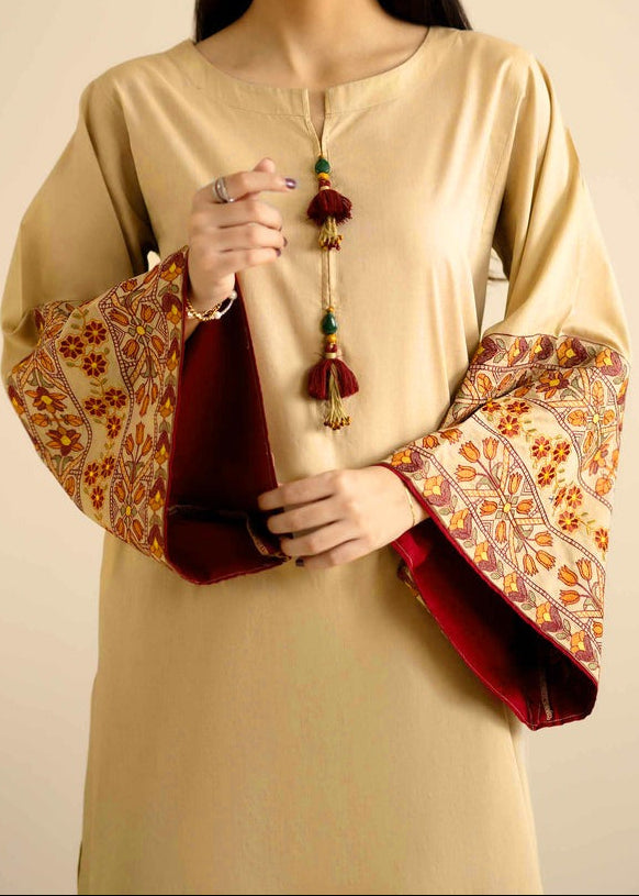 Grace S1410 - Embroidered 2pc lawn dress.