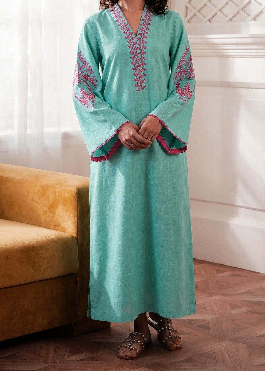 Grace S1465 - Embroidered 2pc lawn dress.