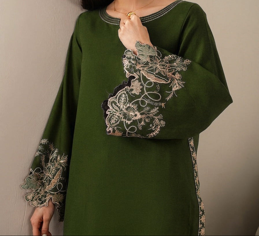 Grace S1466-Embroidered 2pc Lawn Dress.