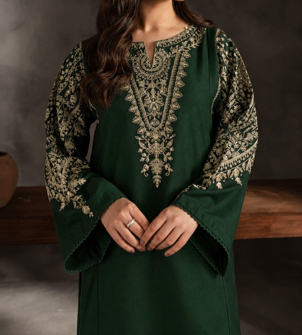 Grace S1467 -Embroidered 2pc lawn dress.