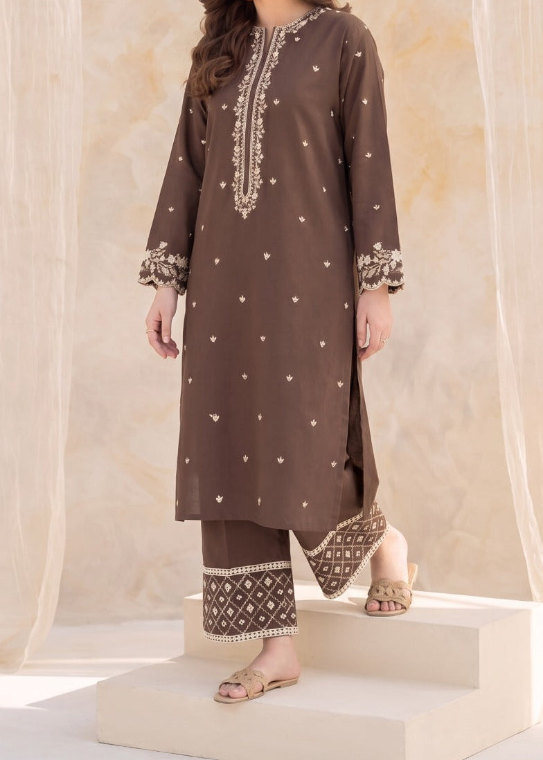 Grace S1547-Embroidered 2pc Lawn Dress.
