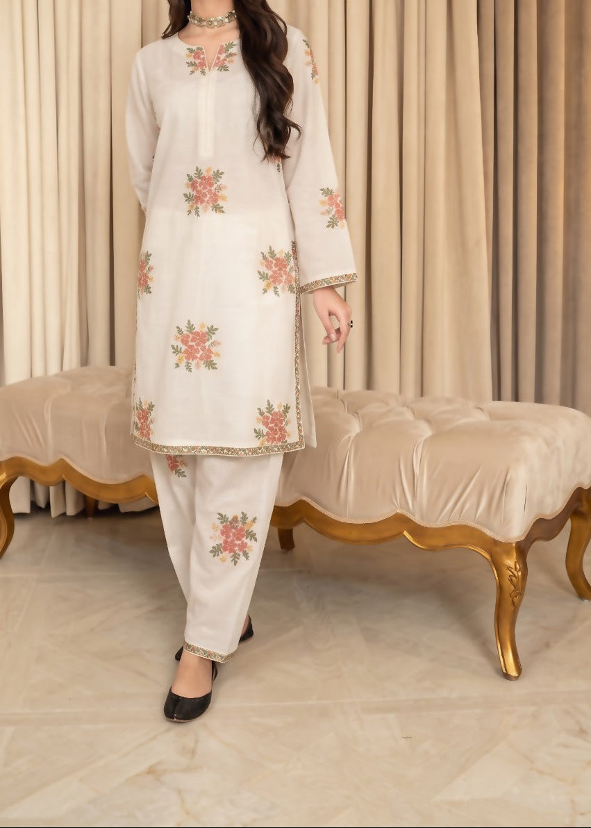 Grace S1560-Embroidered 2pc Lawn Dress.