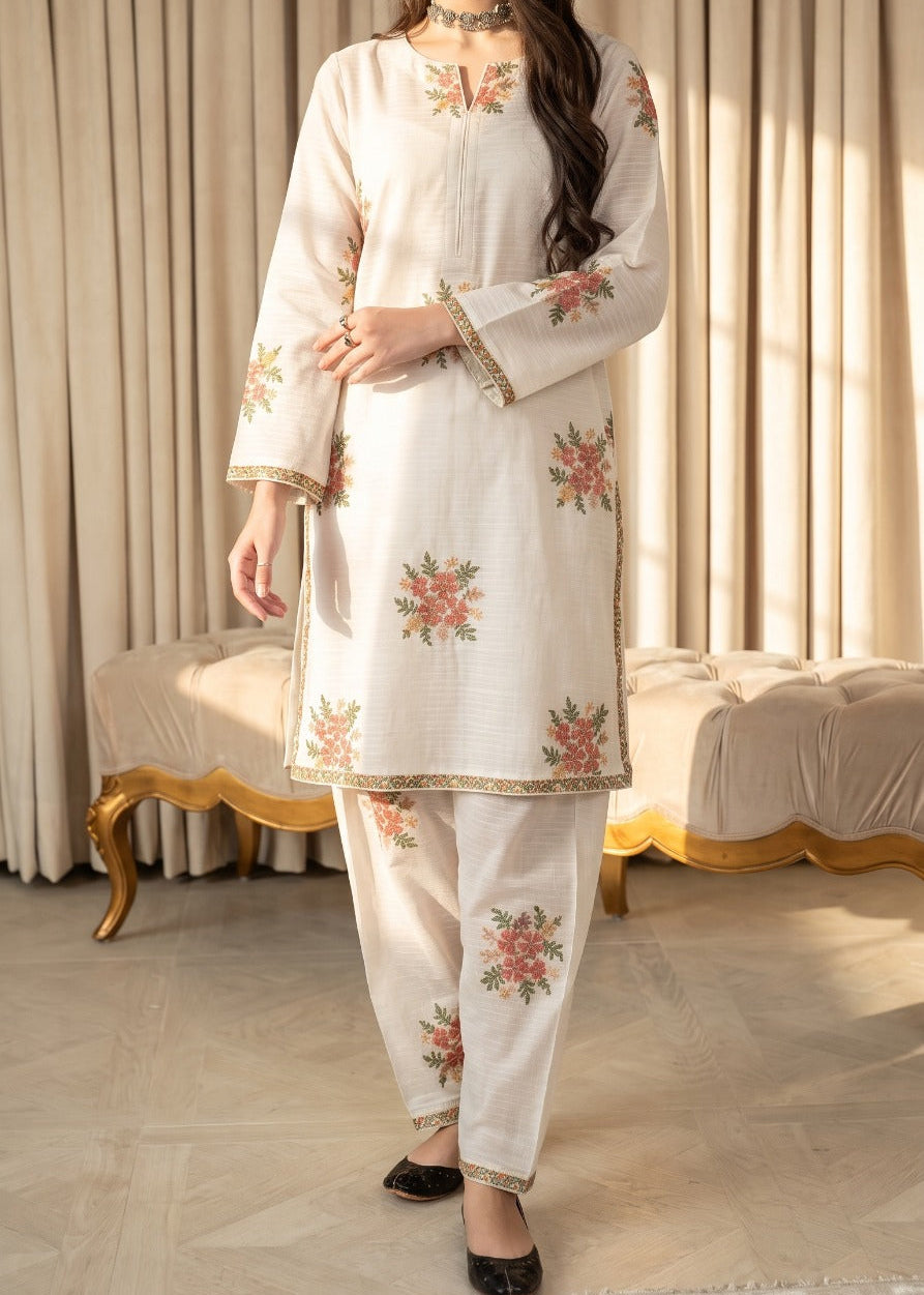 Grace S1560-Embroidered 2pc Lawn Dress.