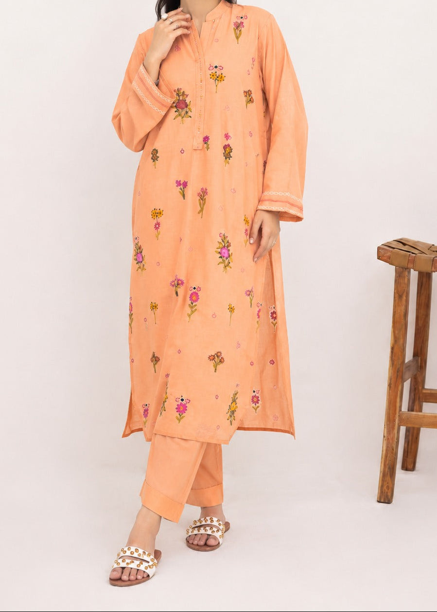 Grace S1572-Embroidered 2pc Lawn Dress.