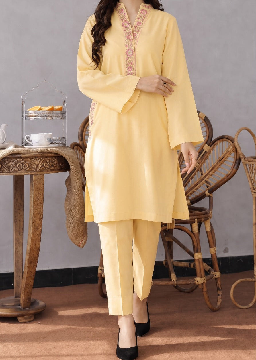 Grace S1570-Embroidered 2pc Lawn Dress.