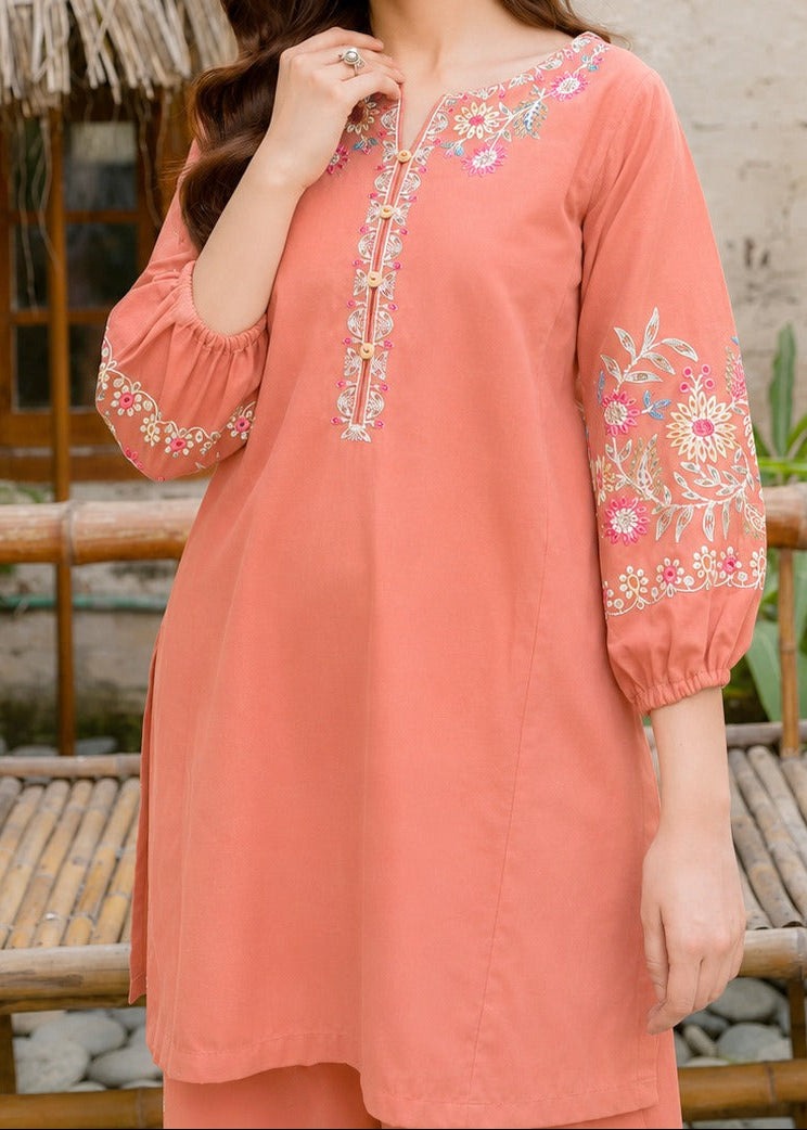 Grace S1546-Embroidered 2pc Lawn Dress.