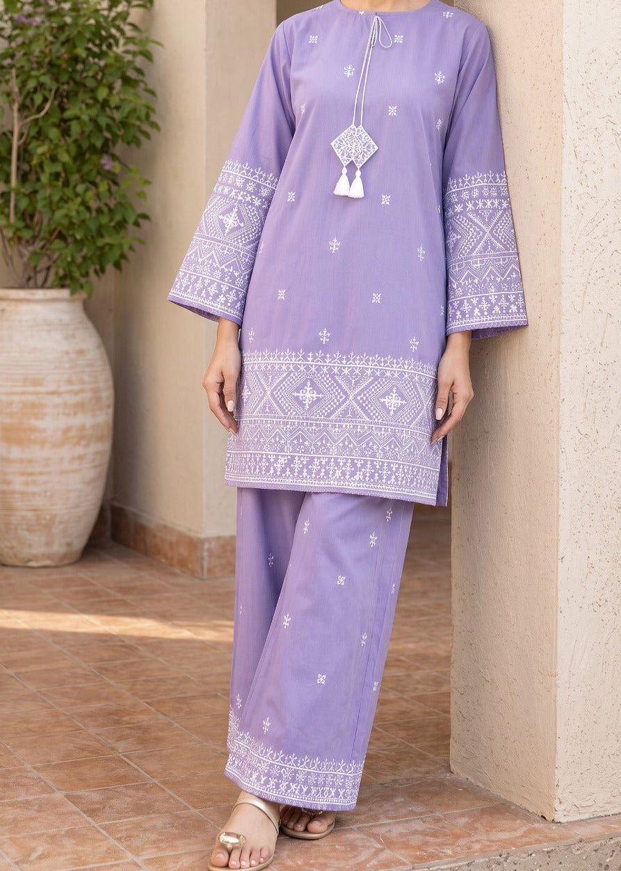 Grace S1585-Embroidered 2pc Lawn Dress.