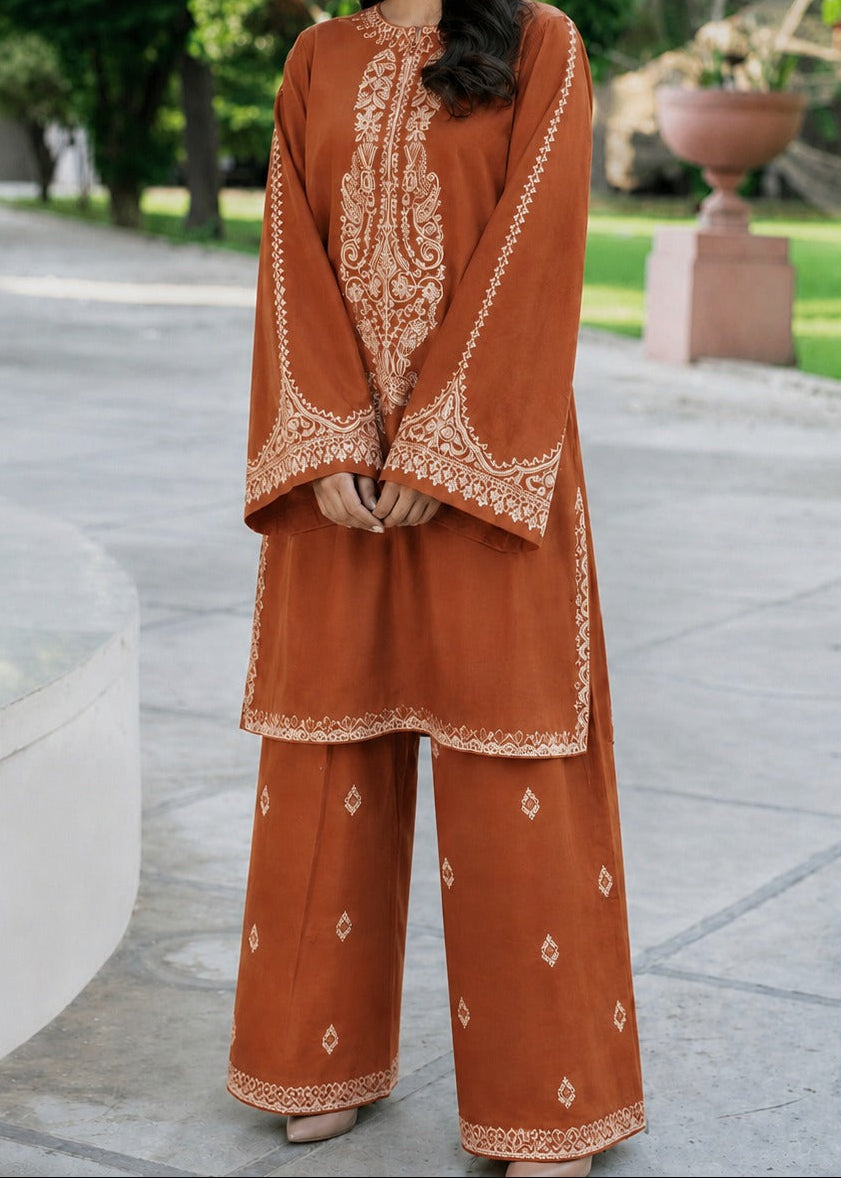 Grace S1582-Embroidered 2pc Lawn Dress.