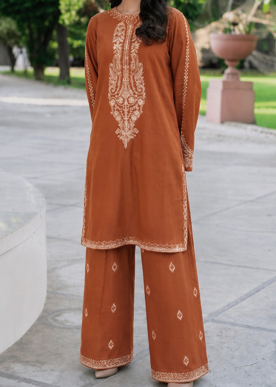 Grace S1582-Embroidered 2pc Lawn Dress.