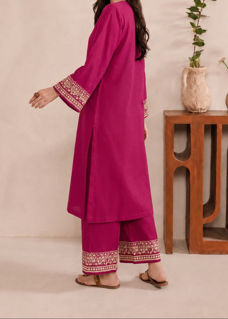 Grace S1580-Embroidered 2pc Lawn Dress.