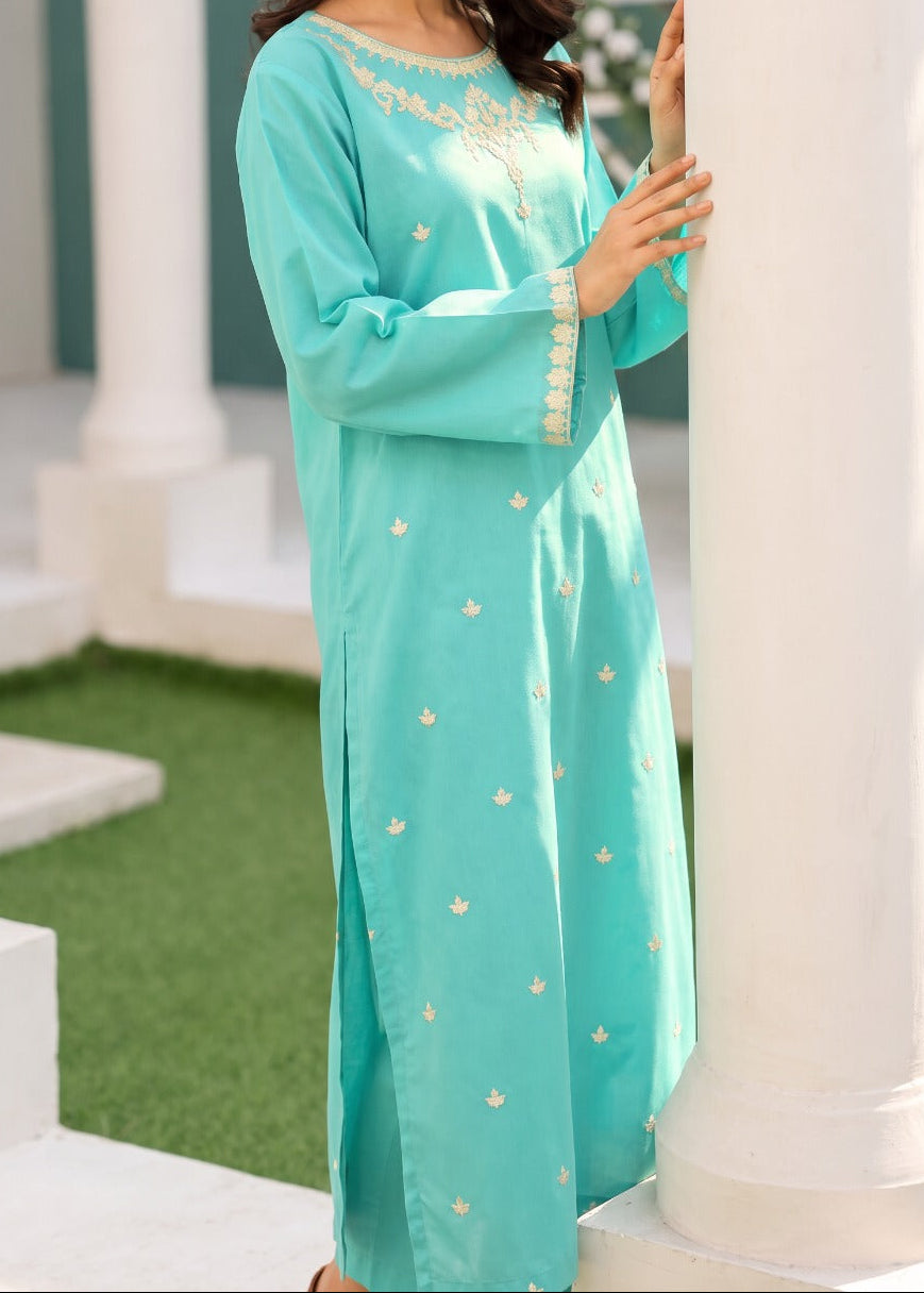 Grace S1576-Embroidered 2pc Lawn Dress.