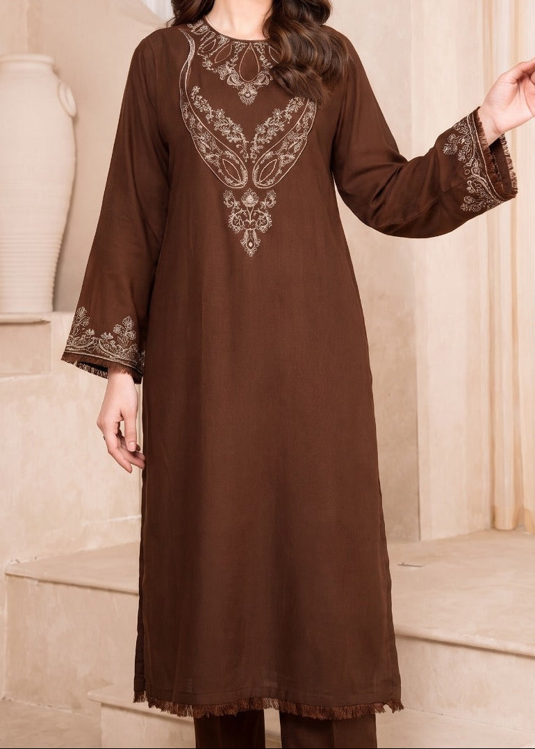 Grace S1588-Embroidered 2pc Lawn Dress.