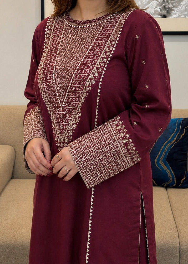 Grace S1612-Embroidered 2pc Lawn Dress.