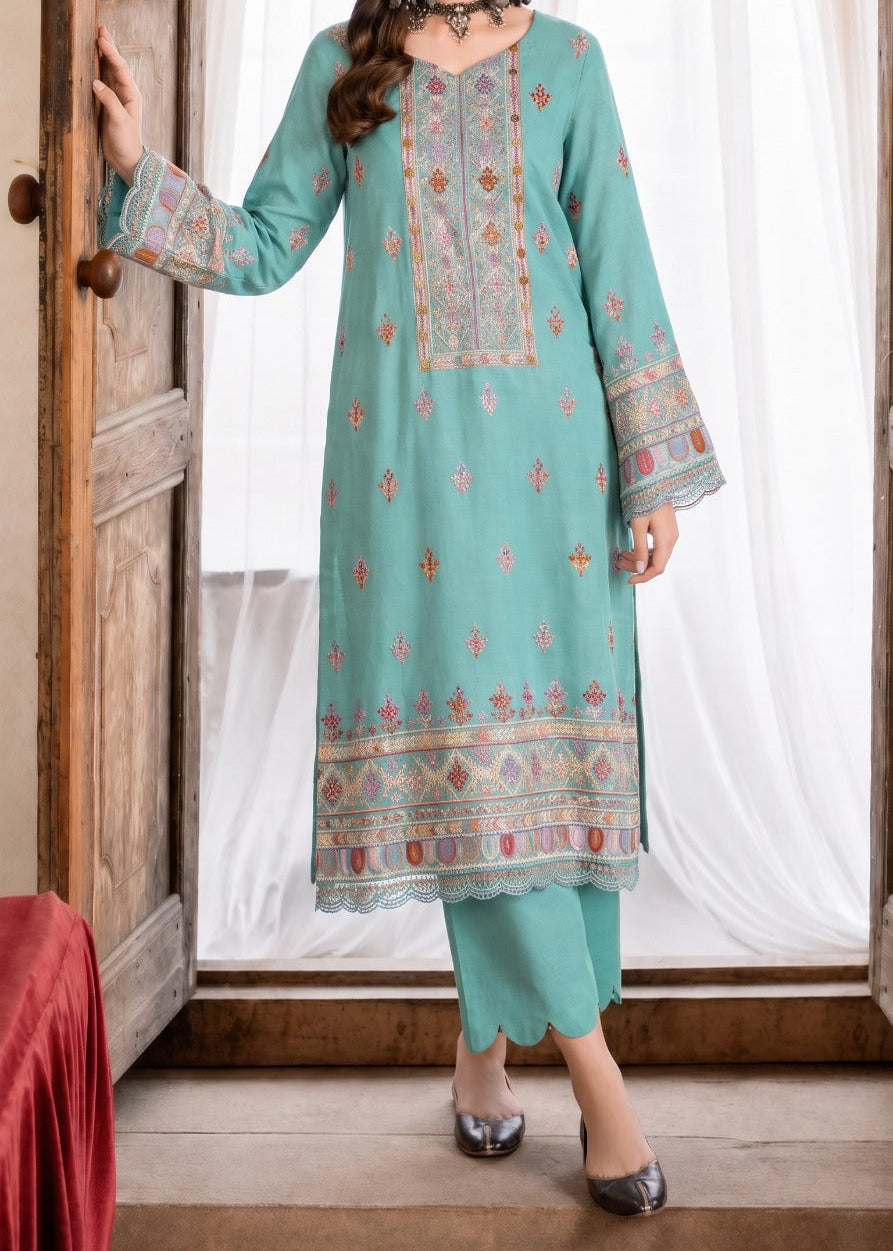 Grace S1594-Embroidered 2pc Lawn Dress.