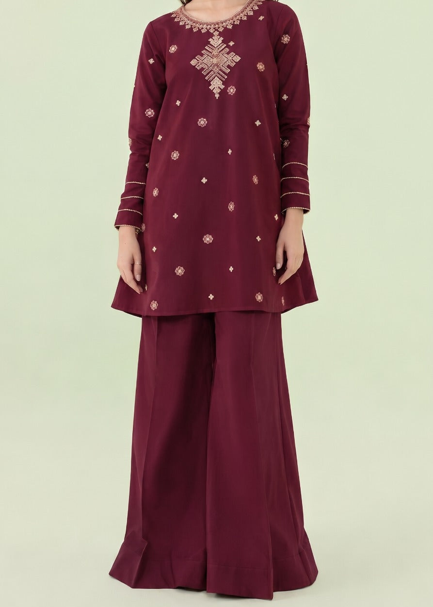 Grace S1597-Embroidered 2pc Lawn Dress.