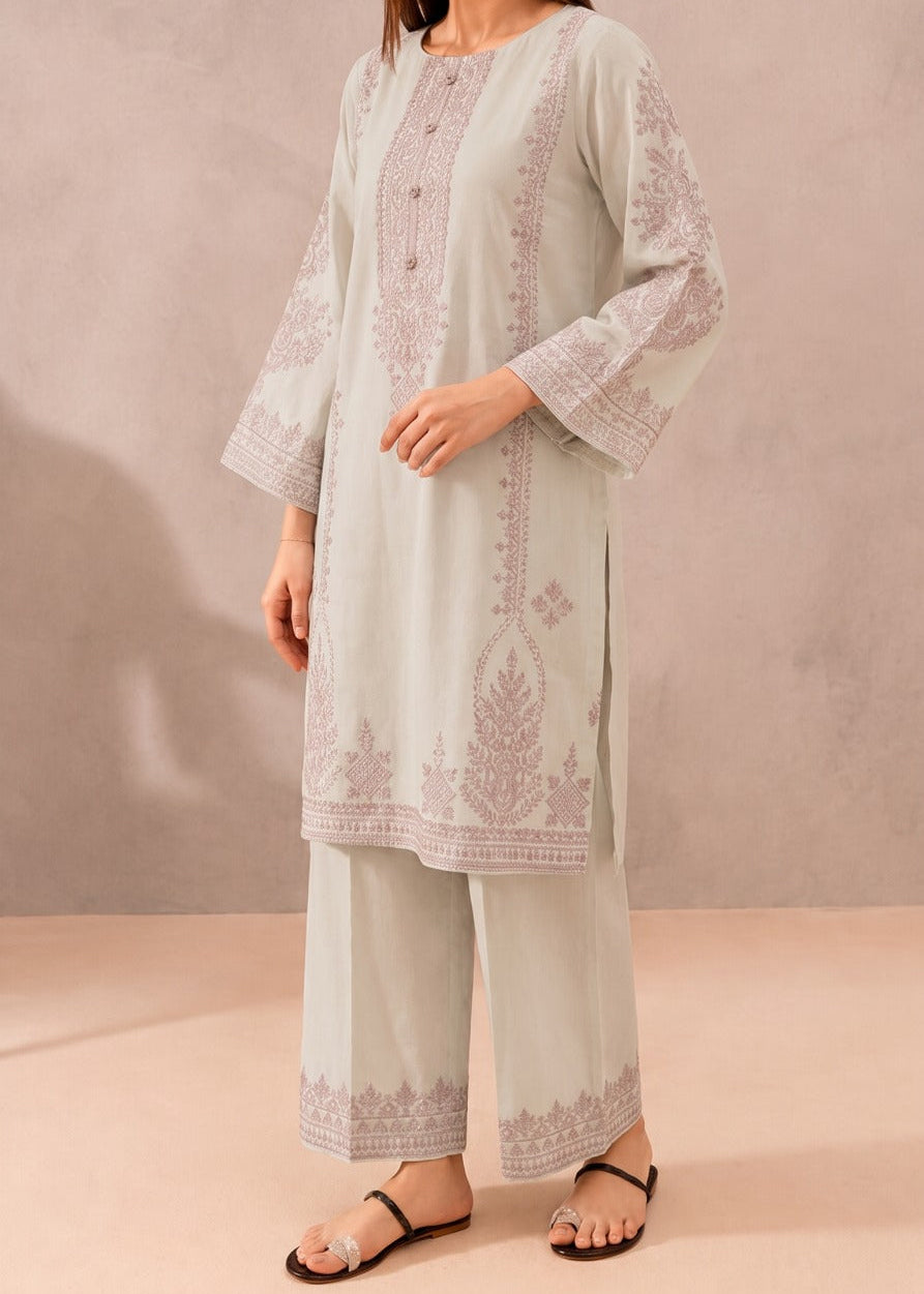 Grace S1596-Embroidered 2pc Lawn Dress.