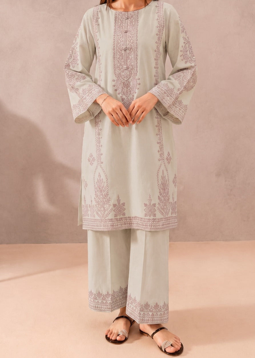 Grace S1596-Embroidered 2pc Lawn Dress.