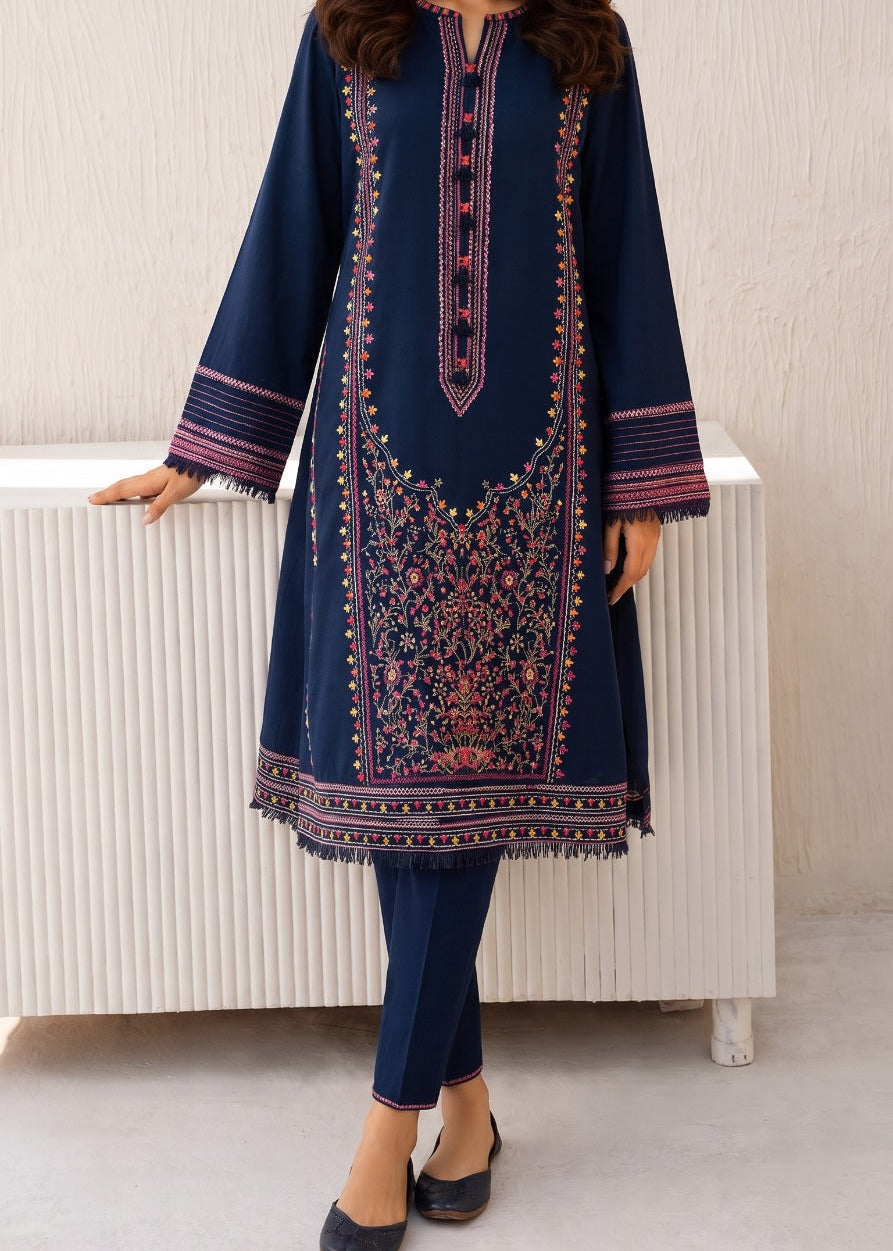 Grace W1027 - Embroidered 2pc Marina Dress.
