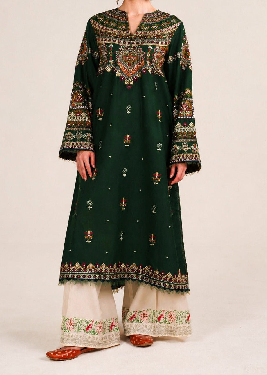 Grace S1602-Embroidered 2pc Lawn Dress.