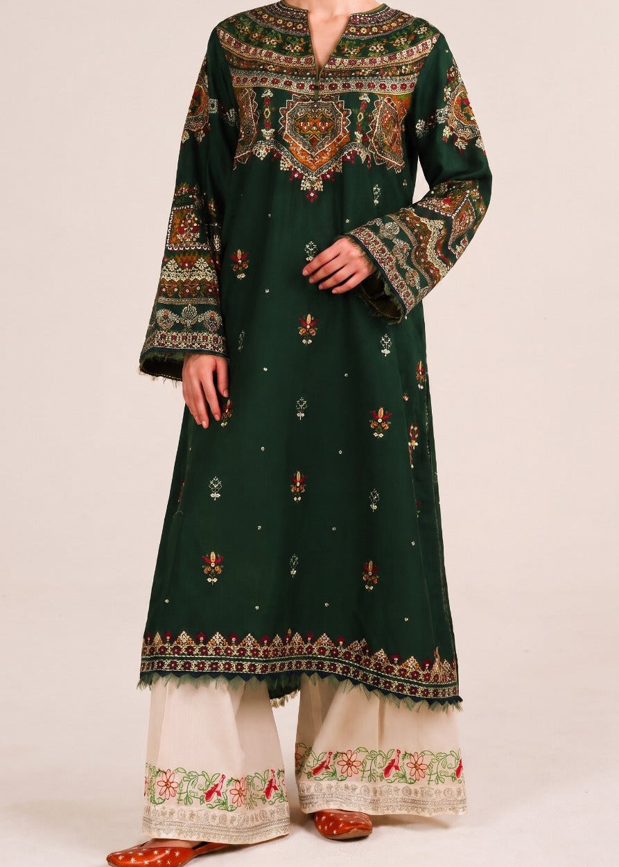 Grace S1602-Embroidered 2pc Lawn Dress.