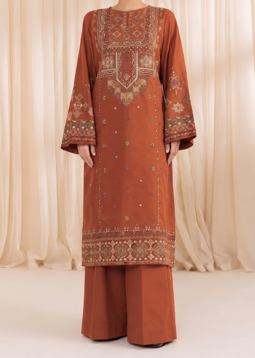 Grace S1601-Embroidered 2pc Lawn Dress.