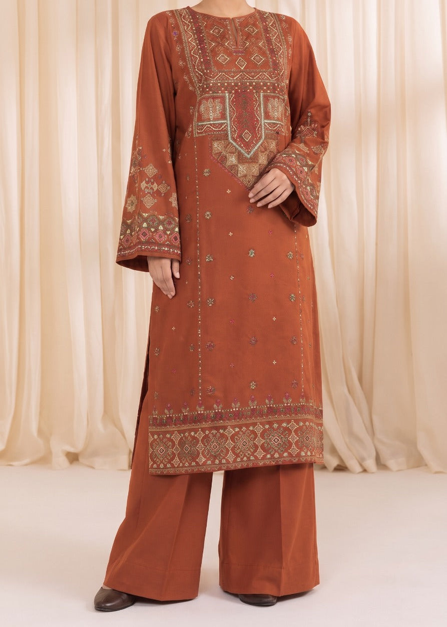Grace S1601-Embroidered 2pc Lawn Dress.