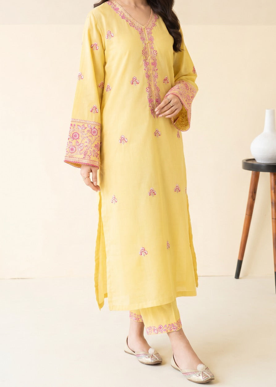 Grace S1600-Embroidered 2pc Lawn Dress.