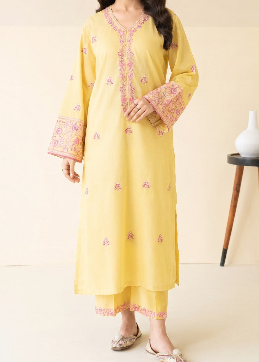 Grace S1600-Embroidered 2pc Lawn Dress.