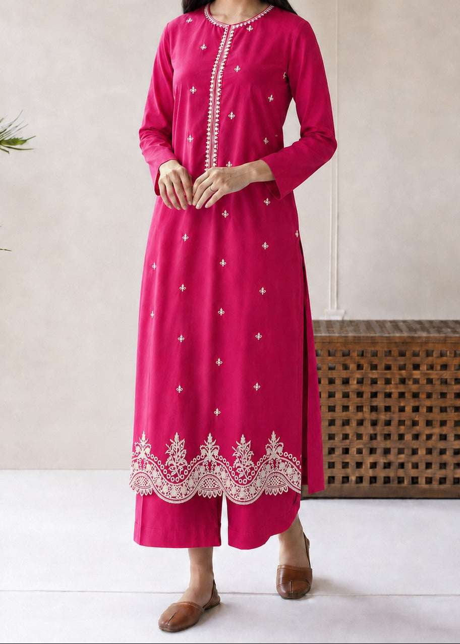 Grace S1606-Embroidered 2pc Lawn Dress.