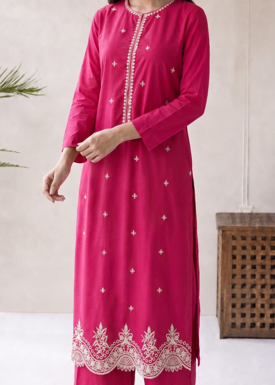 Grace S1606-Embroidered 2pc Lawn Dress.